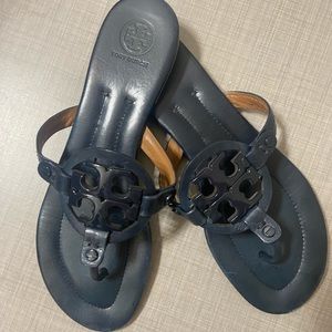 Tory Burch Miller Sandal - navy leather